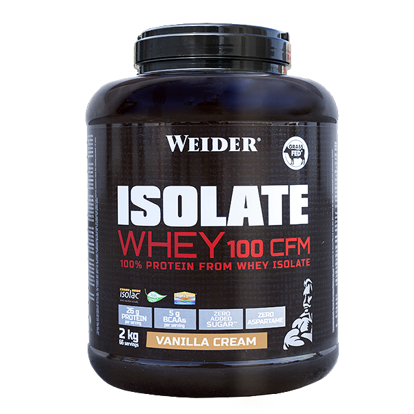 Levně WEIDER Isolate whey 100 CFM syrovátkový isolát příchuť vanilla cream 2 kg