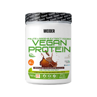 WEIDER Vegan protein příchuť brownie chocolate 750 g
