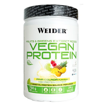 WEIDER Vegan protein příchuť piňa colada 750 g