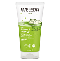 WELEDA 2v1 Sprchový krém a šampon veselá limetka 150 ml