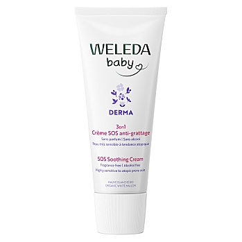 WELEDA 3v1 Derma zklidňující sos krém 50 ml (Dětské krémy) - Zklidňující, Ochranný, Hojivý