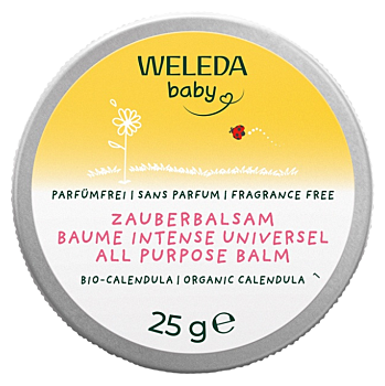 WELEDA All-in-one měsíčkový balzám 25 g (Balzámy na dětskou pokožku) - Regenerační, Zklidňující, Ochranný, Zvláčňující