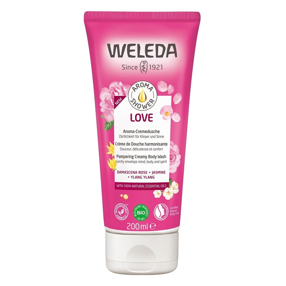 E-shop WELEDA Aroma Sprchový gel Love 200 ml