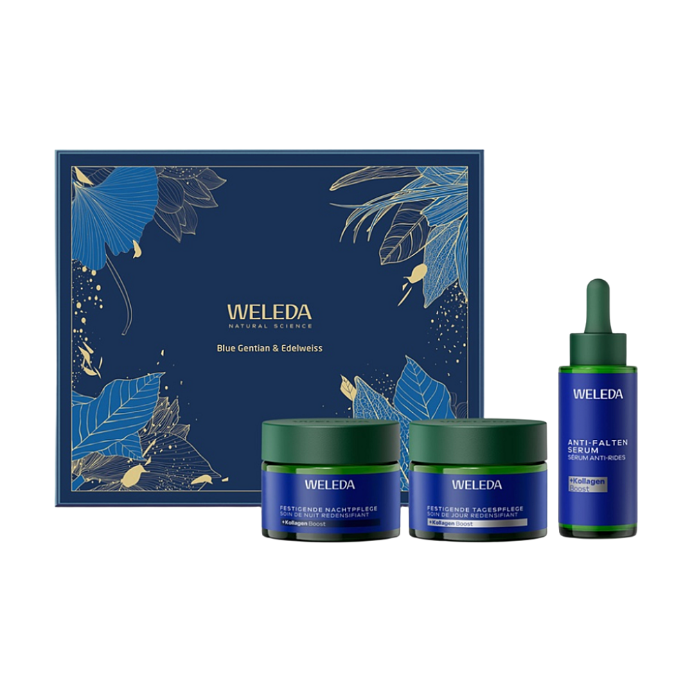 WELEDA Dárkové balení lifting face care blue gentian & edelweiss