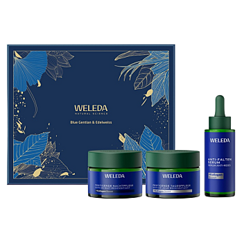 WELEDA Dárkové balení lifting face care blue gentian & edelweiss (Kosmetické balíčky) - Dermokosmetika, Zpevňující, Denní, Noční, Hydratační, Omlazující, Přírodní