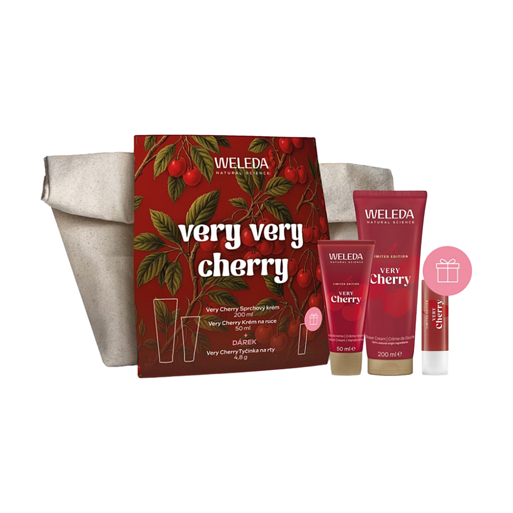 WELEDA Dárkové balení taštička very very cherry