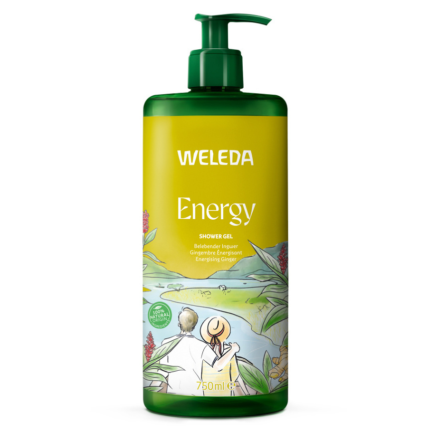 WELEDA Energy Zázvorový sprchový gel 750 ml