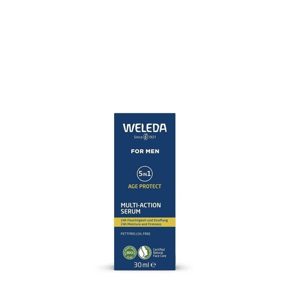 WELEDA For Men 5v1 Multifunkční pleťové sérum 30 ml