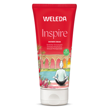 WELEDA Inspire Granátový sprchový krém 200 ml (Přírodní přípravky na sprchování a mytí) - Přírodní