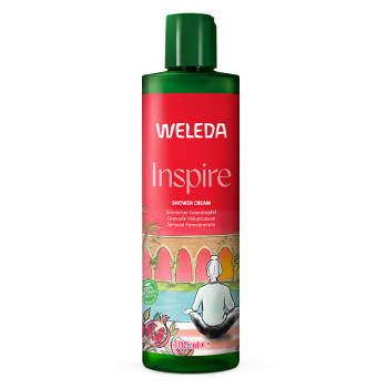 WELEDA Inspire Granátový sprchový krém 400 ml (Sprchování a mytí) - Přírodní