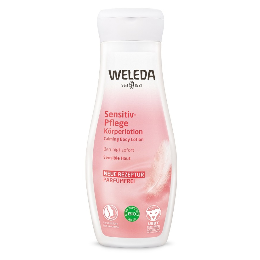 E-shop WELEDA Jemné tělové mléko na citlivou pokožku 200 ml, poškozený obal