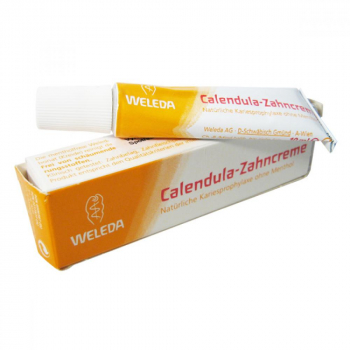 Weleda calendula toothpaste trial sz 0.44oz (4001638090391)