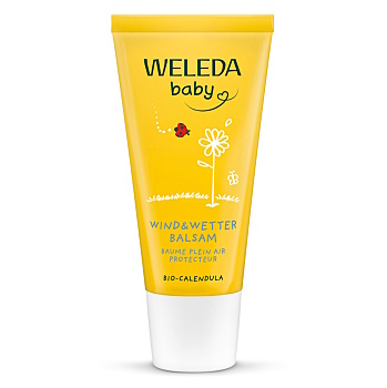 WELEDA Měsíčkový ochranný balzám 30 ml (Balzámy na dětskou pokožku) - Zklidňující, Ochranný