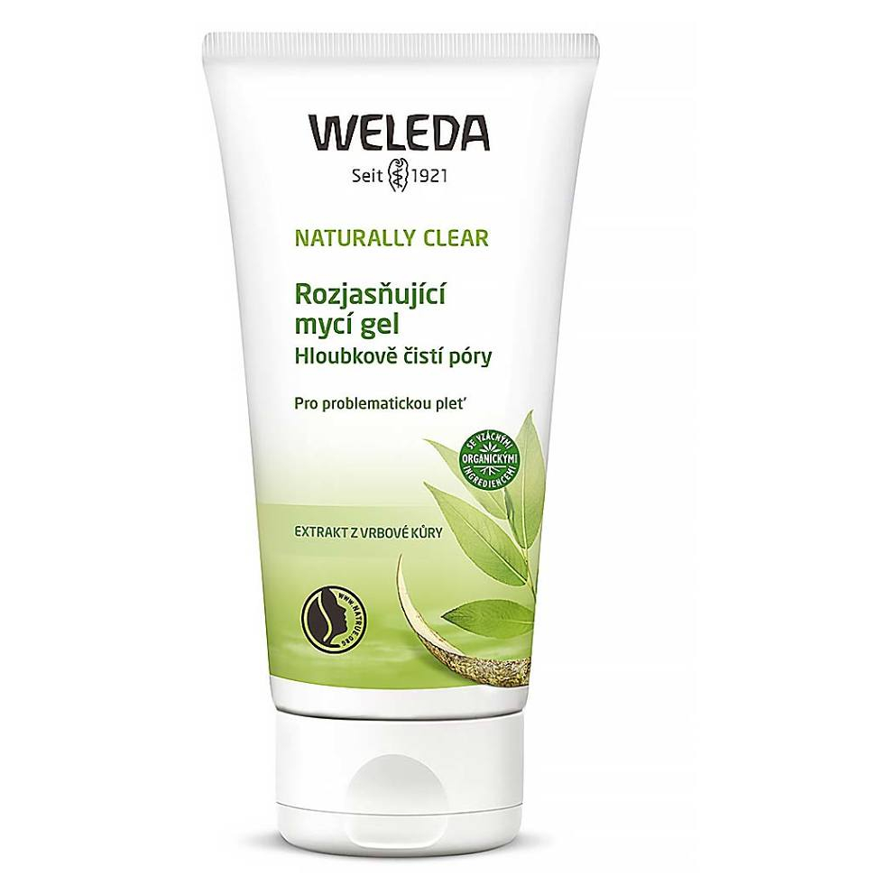 E-shop WELEDA Naturally Clear Rozjasňující mycí gel na problematickou pleť 100 ml