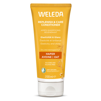 WELEDA Ovesný regenerační kondicioner pro suché a poškozené vlasy 200 ml (Přírodní vlasová regenerace) - Přírodní