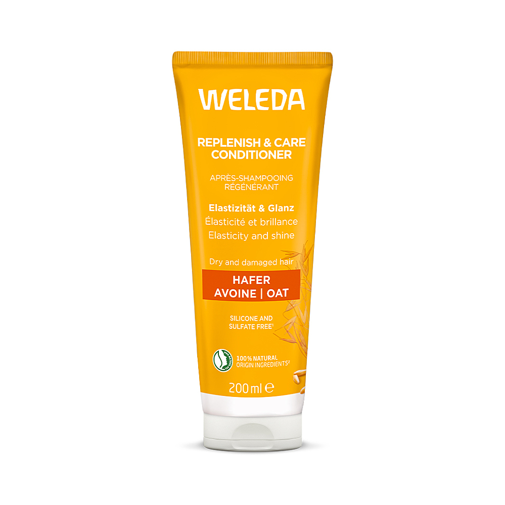 WELEDA Ovesný regenerační kondicioner pro suché a poškozené vlasy 200 ml