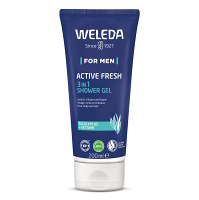 WELEDA For Men Active Fresh 3in1 Sprchový gel 200 ml