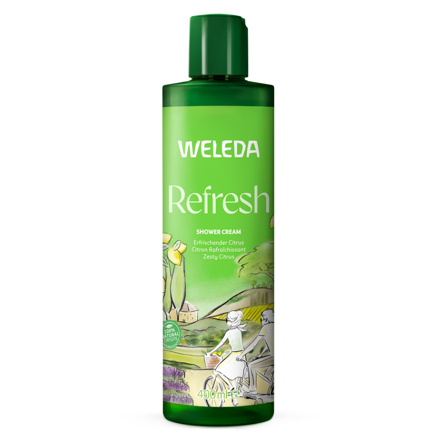 WELEDA Refresh Citrusový sprchový krém 400 ml
