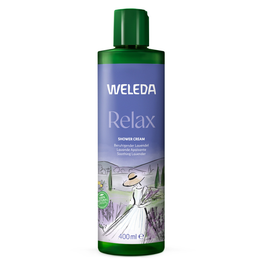 WELEDA Relax Levandulový sprchový krém 400 ml