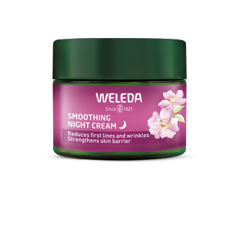 WELEDA Rozjasňující noční krém Divoká růže a bílý čaj 40 ml (Přírodní pleťové krémy) - Přírodní, Noční