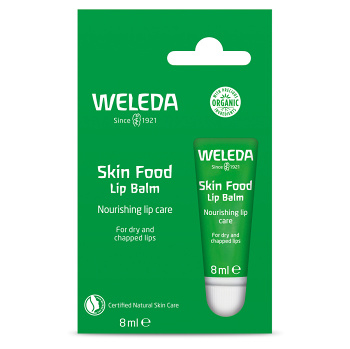 WELEDA Skin Food Lip Butter 8 ml (Přírodní péče o rty) - Regenerační, Přírodní
