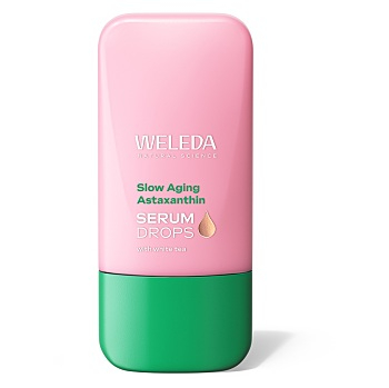WELEDA Slow Aging Astaxanthin Serum Drops 30 ml (Přírodní pleťová séra a fluidy) - Přírodní