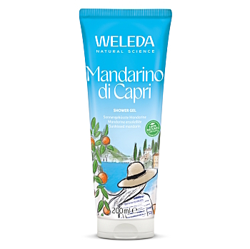 WELEDA Sprchový gel Mandarino di Capri 200 ml (Přírodní přípravky na sprchování a mytí) - Přírodní, Sprchové