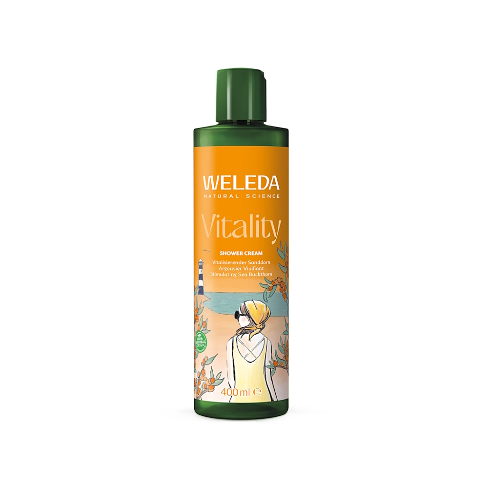 WELEDA Vitality Rakytníkový sprchový krém 400 ml