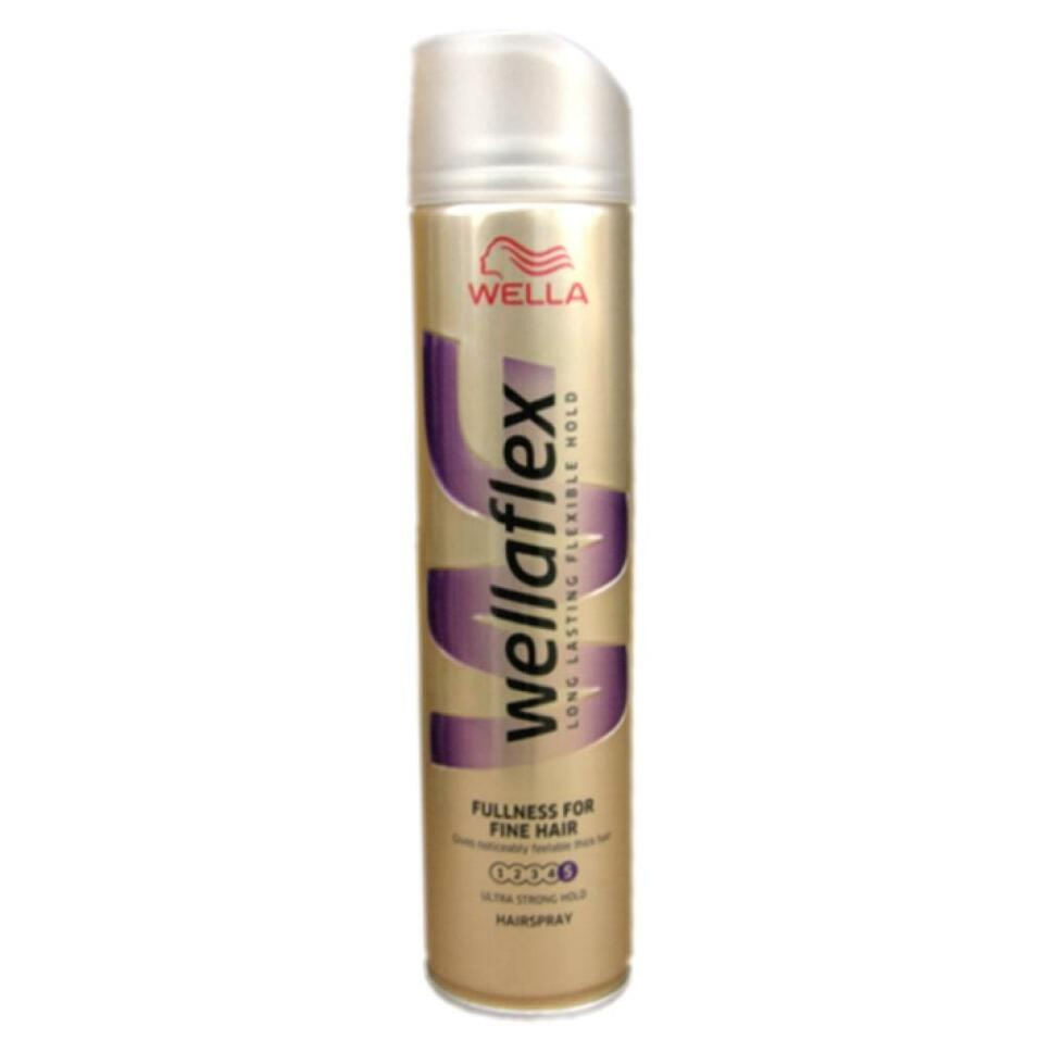 Wellaflex Strong lak na jemné vlasy 250 ml