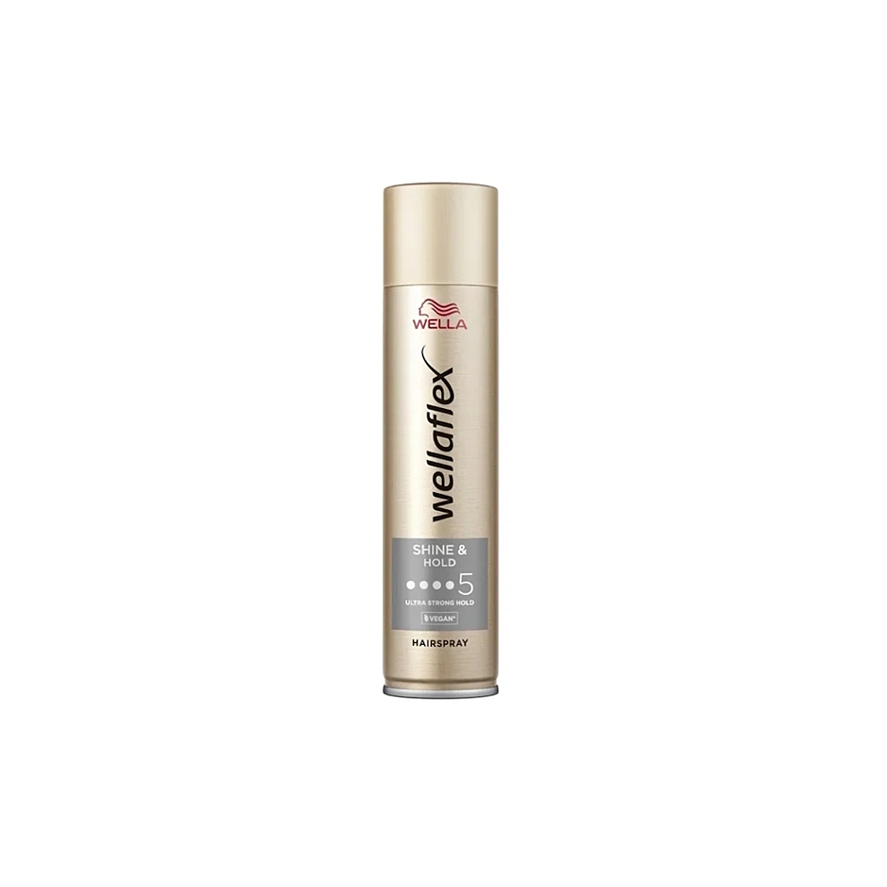 WELLAFLEX Shine&hold lak na vlasy 250 ml