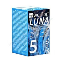 Wellion LUNA testovací proužky pro měření cholesterolu 5 ks