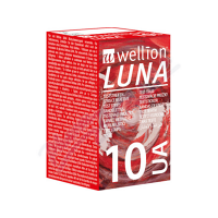 Wellion LUNA testovací proužky pro měření kyseliny močové 10 kusů