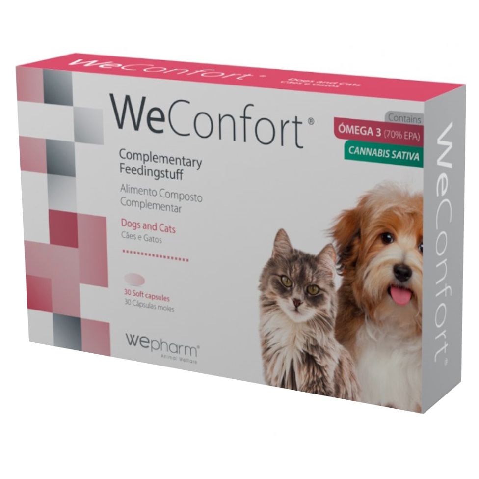 WEPHARM WeConfort pro psy a kočky 30 kapslí