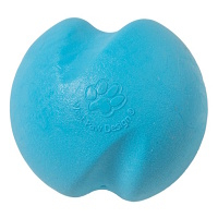 WEST PAW Zogoflex Jive Large Aqua blue házecí míček pro psy 8 cm