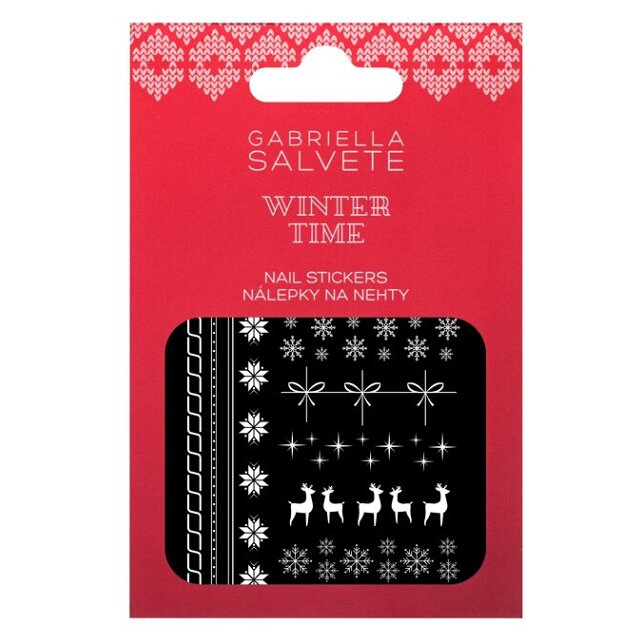E-shop GABRIELLA SALVETE Winter Time Ozdoby na nehty Nail Art 1 balení