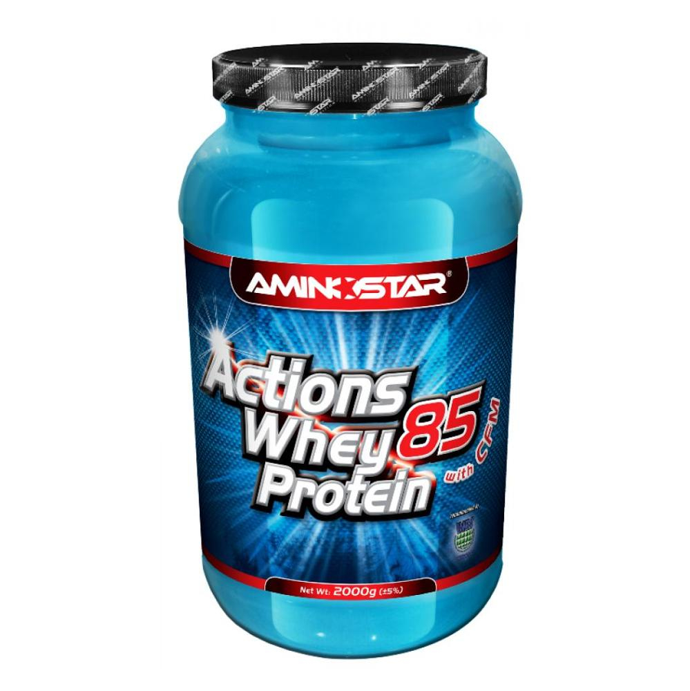 Levně AMINOSTAR Actions whey protein 85% příchuť čokoláda 2000 g