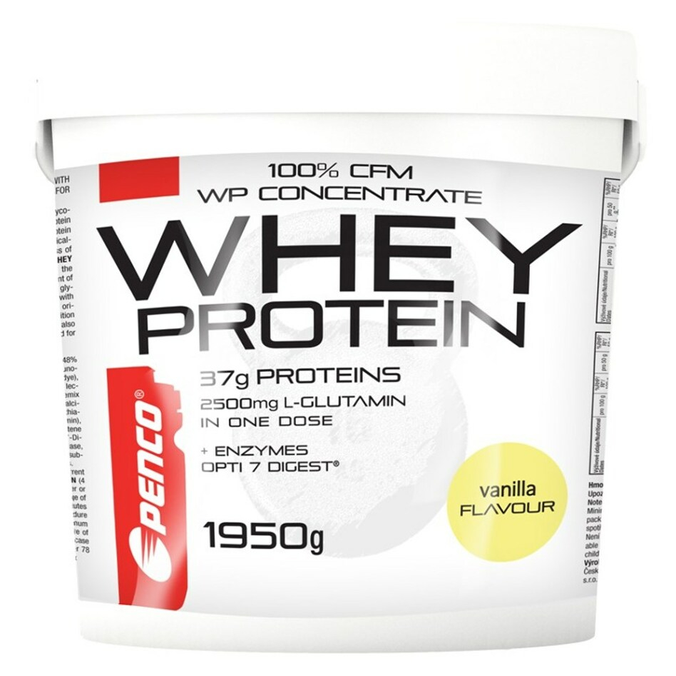 Levně PENCO Whey protein vanilka 1950 g