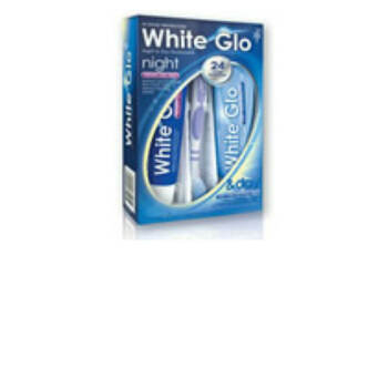 WHITE GLO Noční a denní bělící zubní pasta