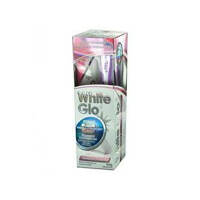 WHITE GLO Sensitive Forte 150 g  + plus kartáček na zuby a mezizubní kartáčky