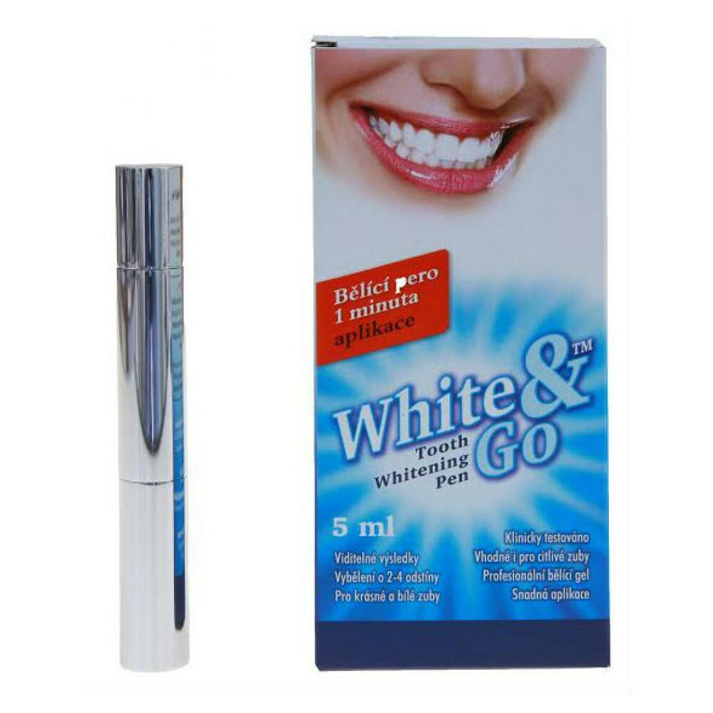 WHITE GO Whitening pen Bělící zubní pero 5 ml