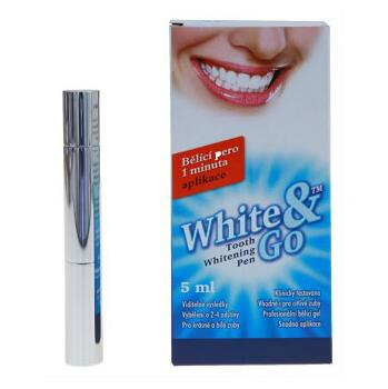 WHITE GO  Whitening pen Bělící zubní pero 5 ml