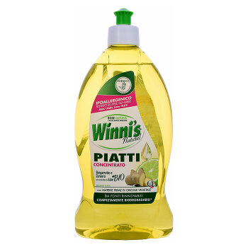 WINNI´S Piatti Aloe Vera – hypoalergenní mycí prostředek na nádobí 500 ml