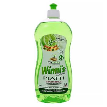 WINNI´S Piatti Lime – hypoalergenní mycí prostředek na nádobí 750 ml