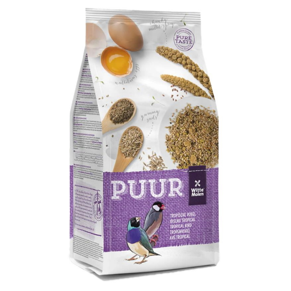 WITTE MOLEN Puur Tropical birds krmivo pro drobné exoty 750 g