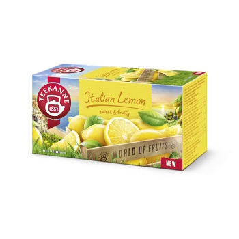 TEEKANNE Italian lemon ovocný čaj 20 sáčků