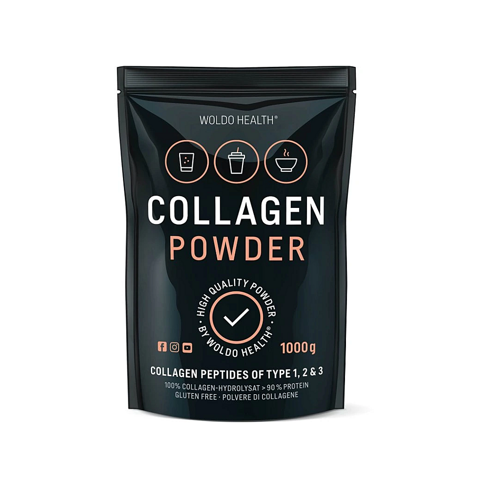 WoldoHealth 100% Hovězí kolagen 1000 g