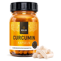 WOLDOHEALTH Kurkumin s piperinem 120 kapslí