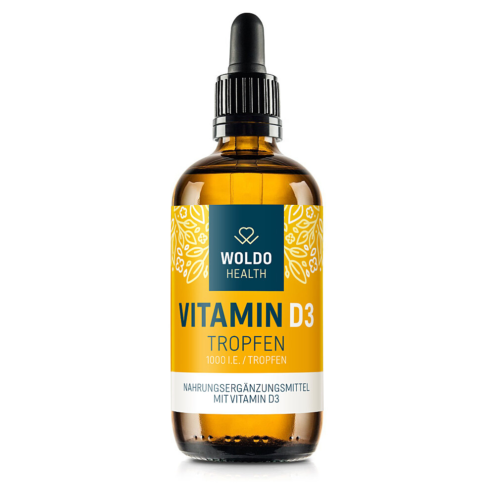 WoldoHealth Vitamín D3 1000 IU 50 ml