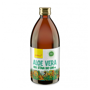 WOLFBERRY Aloe vera šťáva 100% 500 ml BIO