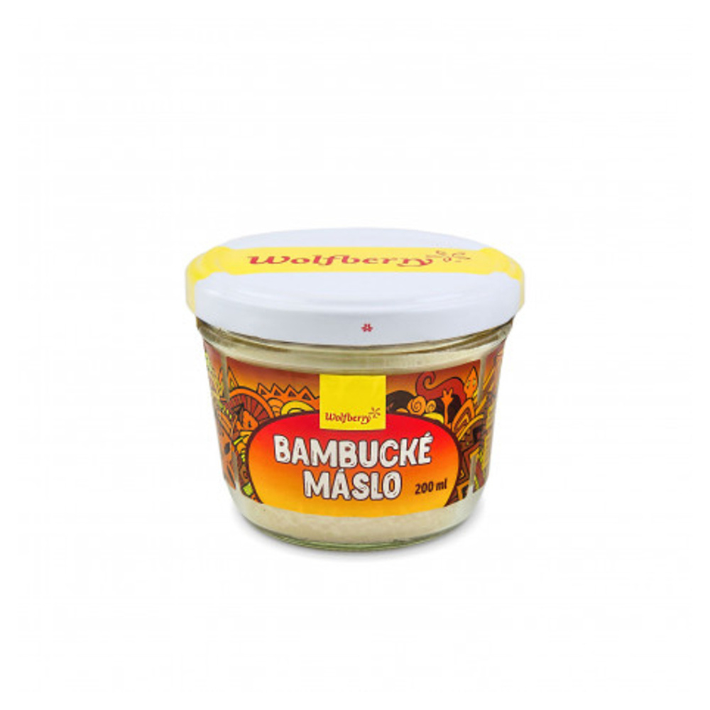 E-shop WOLFBERRY Bambucké máslo 200 ml